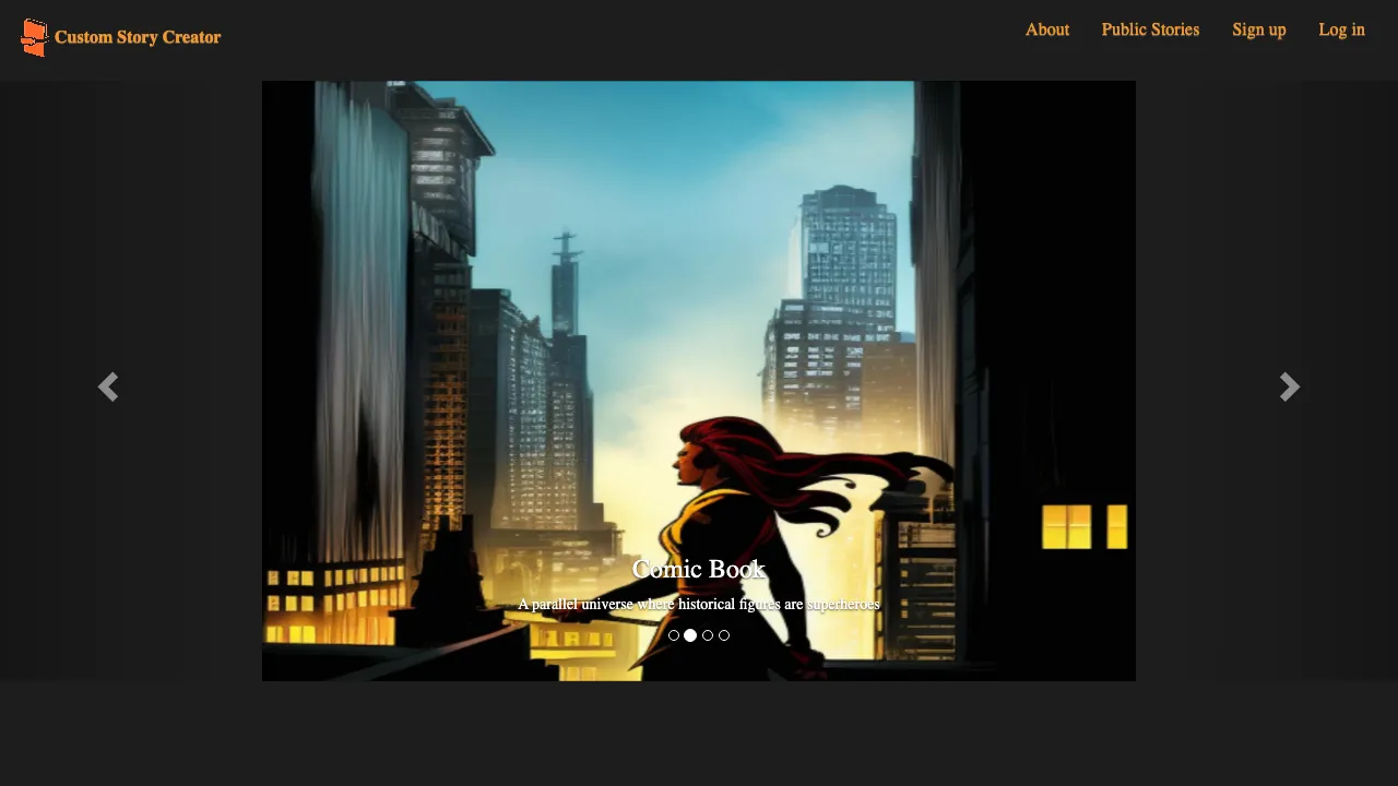 Custom Story Creator BestofAI